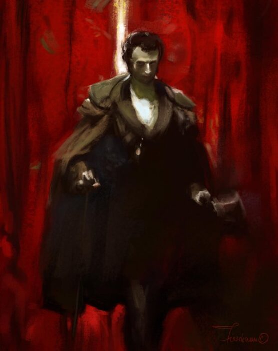 count of monte cristo painting edmont dnates