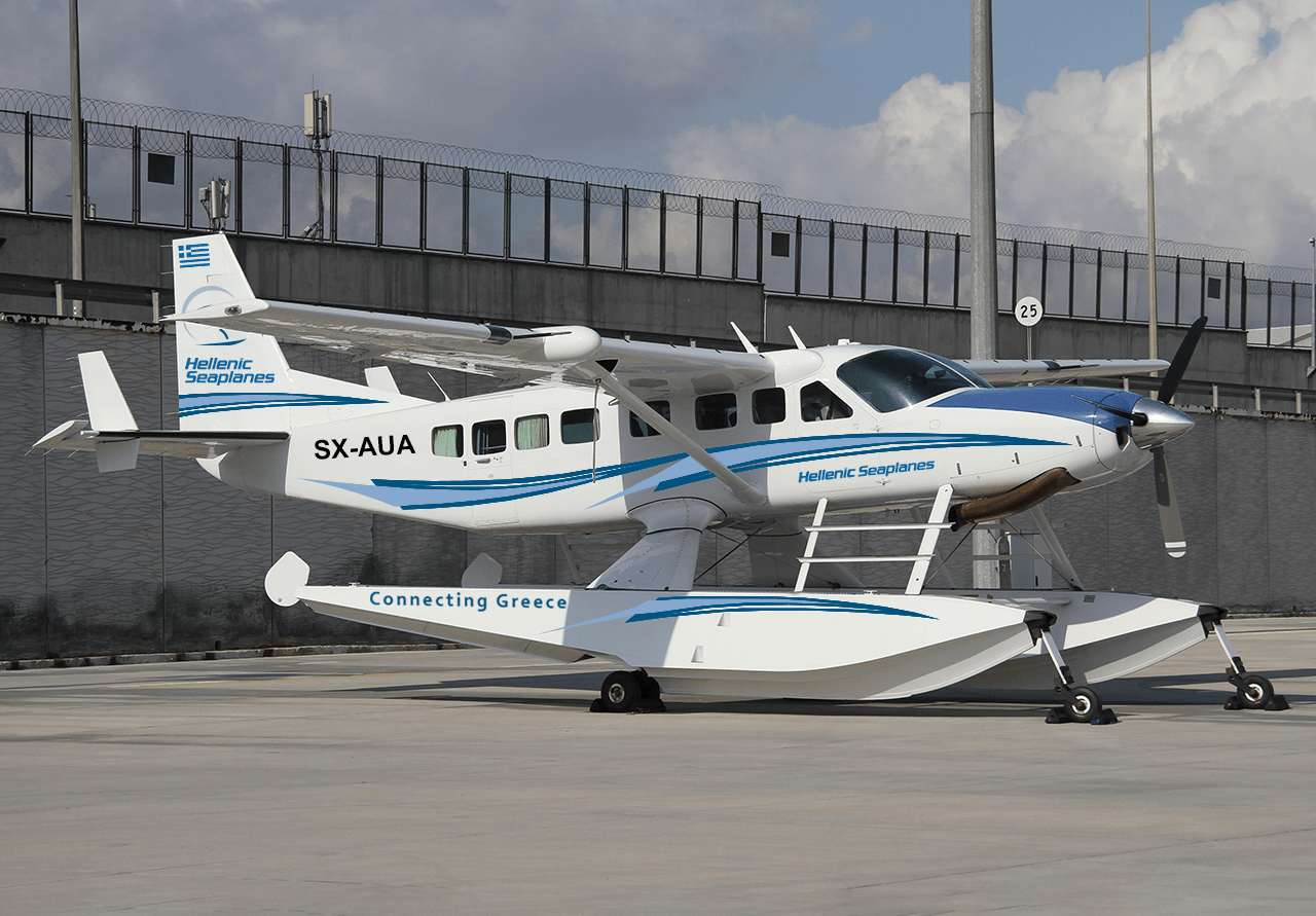 ydroplano hellenic seaplanes fleet cessna caravan c208 min