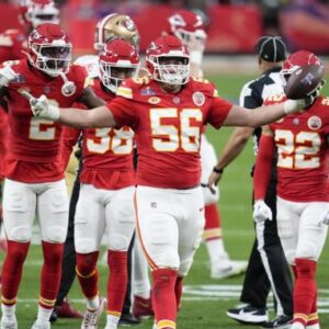 karlaftis Super Bowl Πρωταθλητές οι Kansas City Chiefs San Fransisco