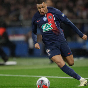 Paris, 07.02.2024 Coup de France Paris Saint Germain Stade Brest v.l.,Kylian Mbappe (Paris Saint Germain) FREISTELLER