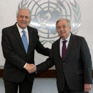 ΔΗΜΗΤΡΗΣ ΑΒΡΑΜΟΠΟΥΛΟΣ ANTONIO GUTERRES 1