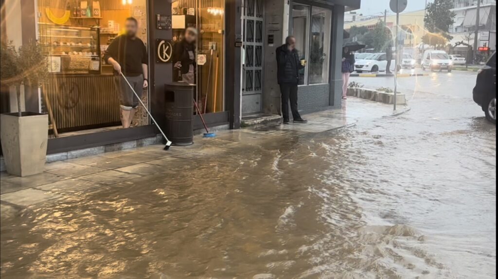 Κακοκαιρία Emil Πλημμύρες στο Ναύπλιο. (EUROKINISSI)