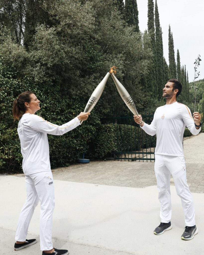 Cérémonie d’Allumage de la Flamme olympique à Olympie, Grèce