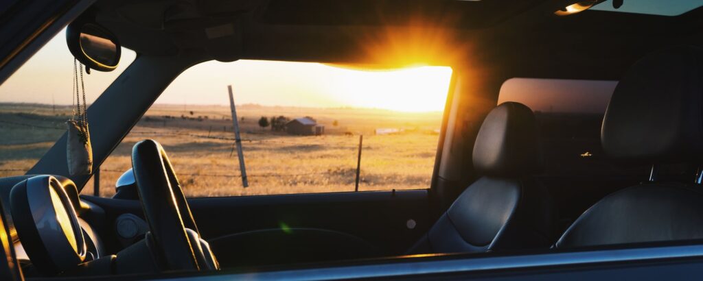 CAR INTERIOR HOT