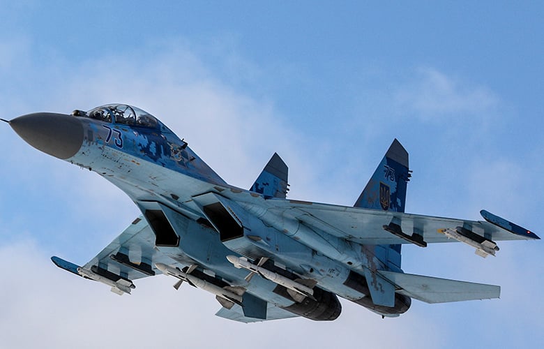 Su 27 fighter jets