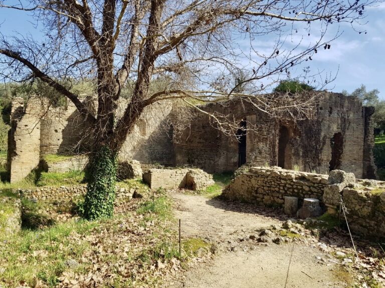 ΑΠΟΚΑΘΙΣΤΩΝΤΑΙ ΟΙ ΡΩΜΑΙΚΕΣ ΘΕΡΜΕΣ ΤΟΥ ΝΕΡΩΝΑ ΣΤΗΝ ΑΡΧΑΙΑ ΟΛΥΜΠΙΑ (ΓΤΠ ΥΠΠΟ/ EUROKINISSI)