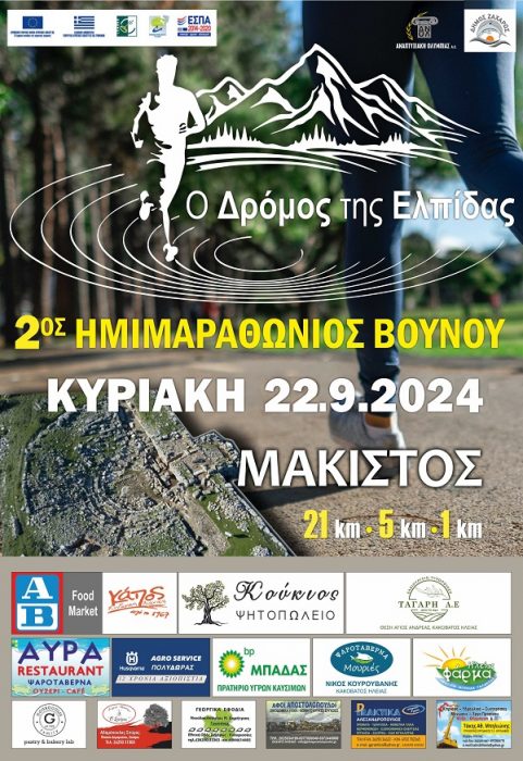 Δρόμος της Ελπίδας Αφίσα 2024