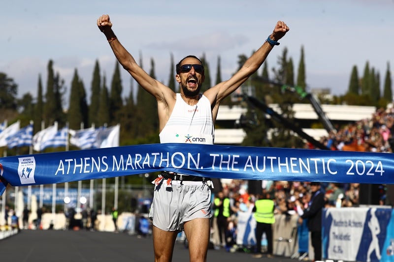 Ο Χαράλαμπος Πιτσώλης νικητής στον 41ο Αυθεντικό Μαραθώνιο