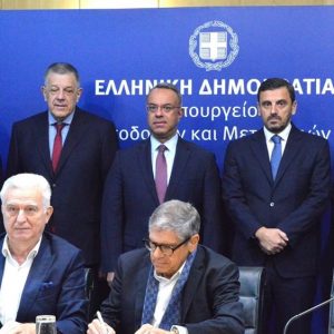 Υπογραφή σύμβασης του έργου υπογειοποίησης των δικτύων φυσικής ροής του ΤΟΕΒ Γαστούνης