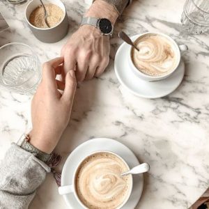 couple cooffee date