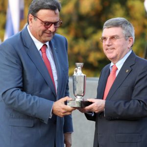 Thomas Bach Isidoros Kouvelos
