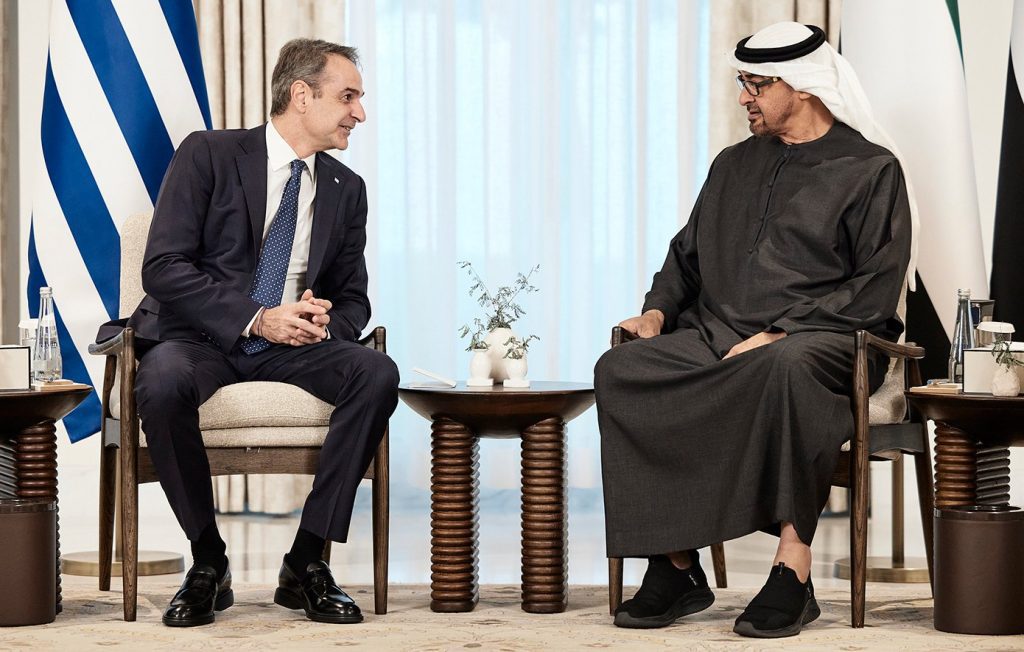 mitsotakis Mohamed bin Zayed Al Nahyan1 1024x652 Μητσοτάκης από το Άμπου Ντάμπι