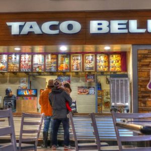 Hdr,Image,,Taco,Bell,Restaurant,Menu,Ordering,Counter,,Shopping,Mall