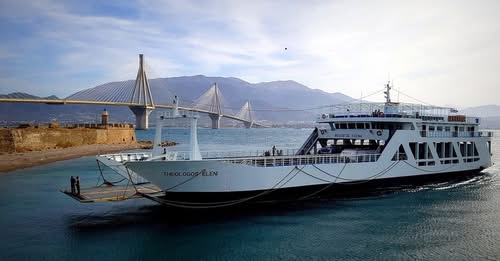 rio antirio fery boat