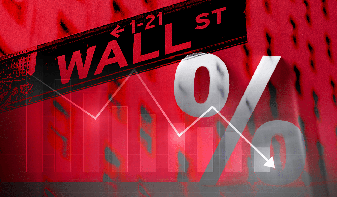 sell offsell off στη Wall Street