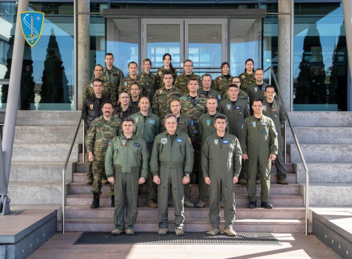 tn 20250403 Greek group photo AIRCOM crest