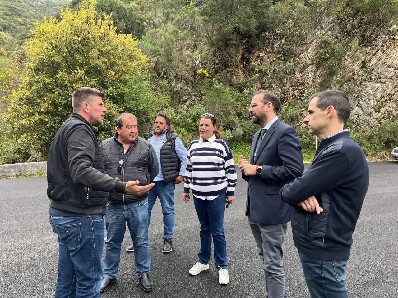 Επίσκεψη του Περιφερειάρχη, Νεκτάριου Φαρμάκη σε έργα στην Π.Ε. Ηλείας