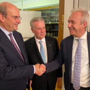 Ο Πρόεδρος του Επιμελητηρίου Ηλείας, κ. Κωνσταντίνος Λεβέντης