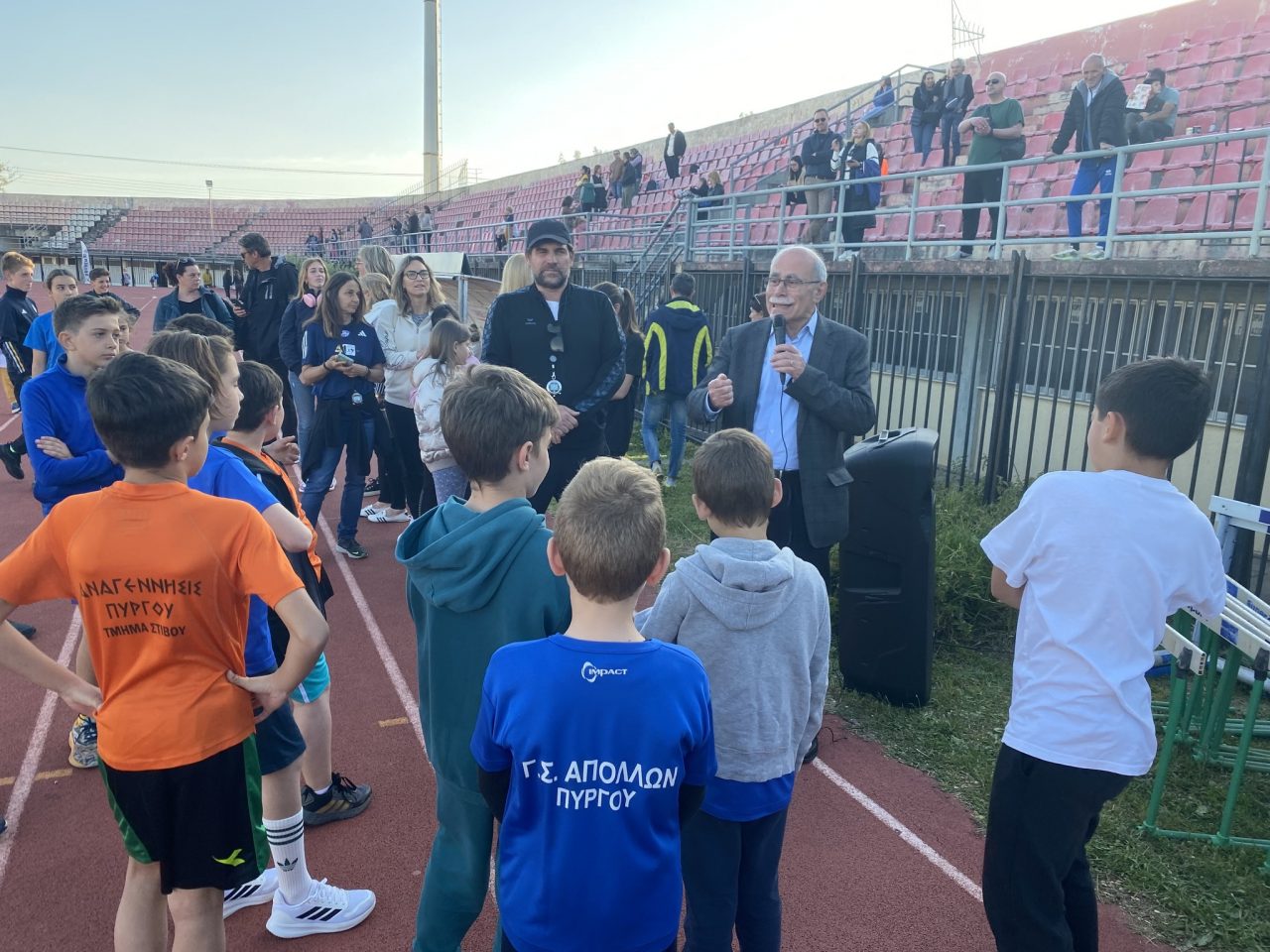 Στον Πύργο πραγματοποιήθηκαν οι διασυλλογικοί αγώνες στίβου για την κατηγορία Κ12