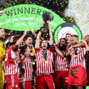 29 Μαΐου 2024 ο Ολυμπιακός κατέκτησε το UEFA Conference League