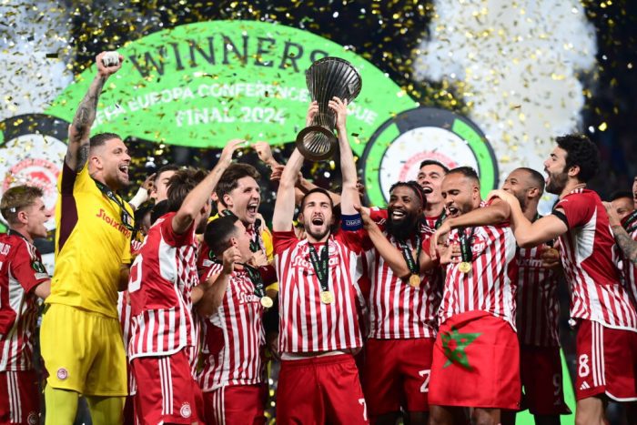 29 Μαΐου 2024 ο Ολυμπιακός κατέκτησε το UEFA Conference League