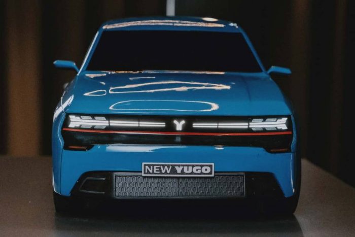 yugo concept scale model