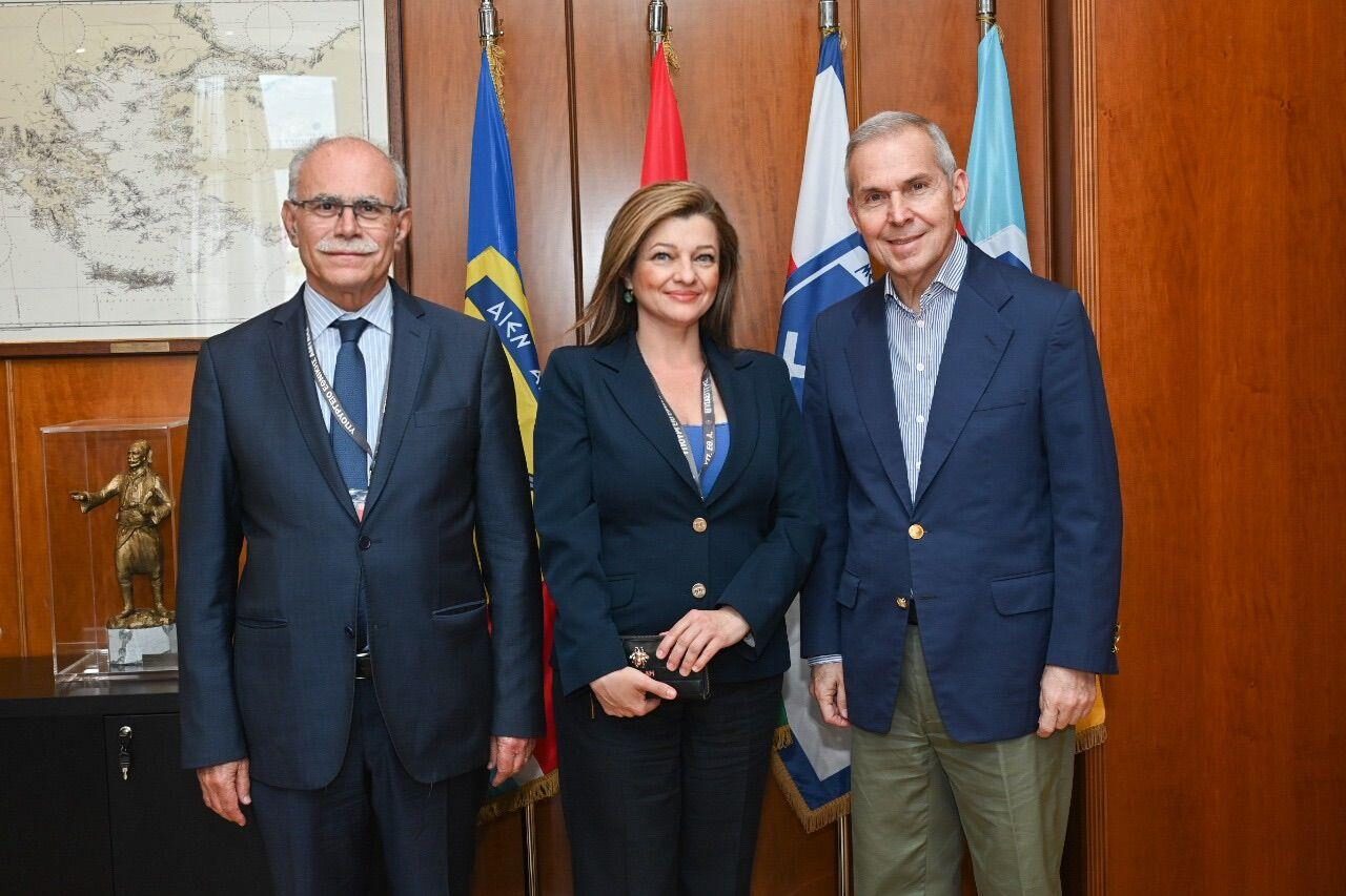 Αυγερινοπούλου – Καννή με τον Υφυπουργό Εθνικής Άμυνας Θανάση Δαβάκη για την ΣΕΤΤΗΛ