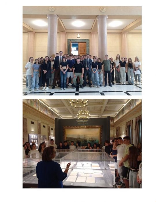 Εκπαιδευτική επίσκεψη της Γ΄ τάξης του 4ου Γυμνασίου Πύργου στη Βουλή των Ελλήνων