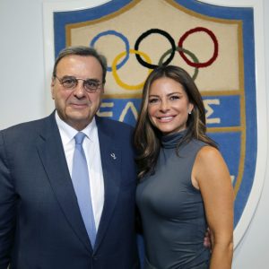 Η Μαρία Μενούνος Πρέσβης της Ελληνικής Ολυμπιακής Επιτροπής για το Λος Αντζελες 2028
