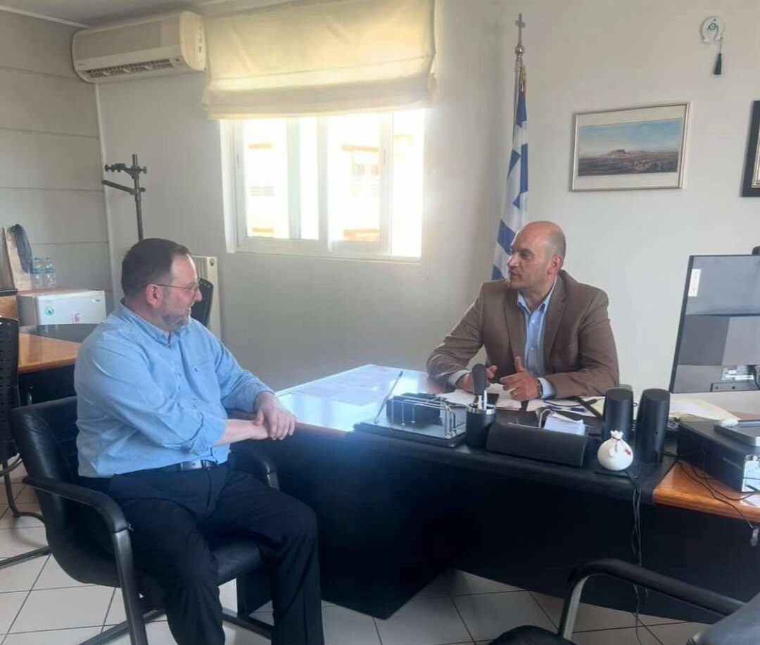 Συνάντηση Ν. Κοροβέση με τον Διοικητή της 6ης ΥΠΕ, Ηλία Θεοδωρόπουλο