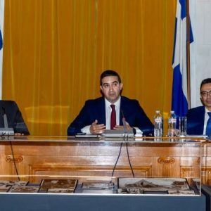 Μιχάλης Κατρίνης ομιλητής σε εκδήλωση για την γεωπολιτική που διοργάνωσαν η Ahepa Hellas και ο Kedisa