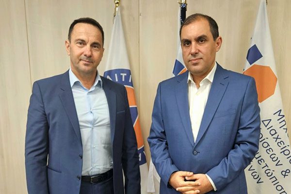 Συνάντηση του Δημάρχου Ζαχάρως με τον Υφυπουργό Κλιματικής Κρίσης και Πολιτικής Προστασίας