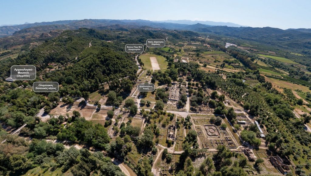olympia arxaiologikos xoros