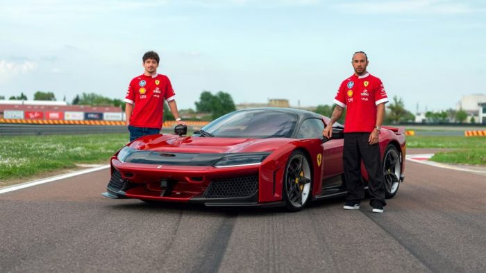 Ferrari F80 Lewis Hamilton Charles Leclerc 2 1024x576