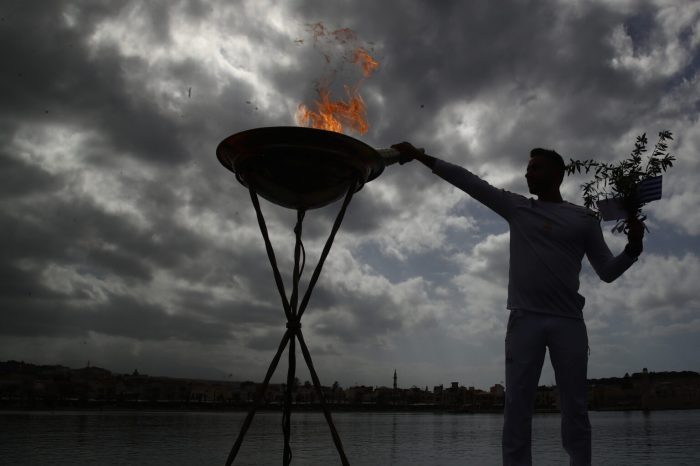 [368904] ΟΛΥΜΠΙΑΚΗ ΛΑΜΠΑΔΗΔΡΟΜΙΑ ΤΩΝ ΟΛΥΜΠΙΑΚΩΝ ΑΓΩΝΩΝ "ΠΑΡΙΣΙ 2024" / 3η ΗΜΕΡΑ (ΜΑΡΚΟΣ ΧΟΥΖΟΥΡΗΣ / EUROKINISSI)