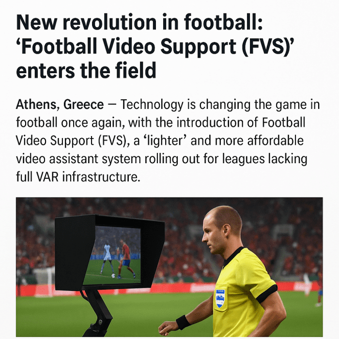 Football Video Support FVS