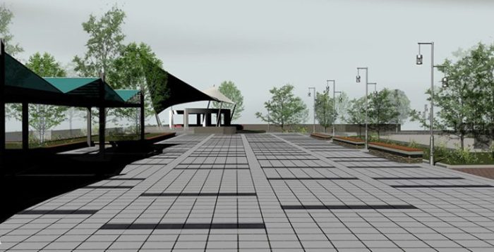 anaplash anadoxos plateia kentro pyrgos