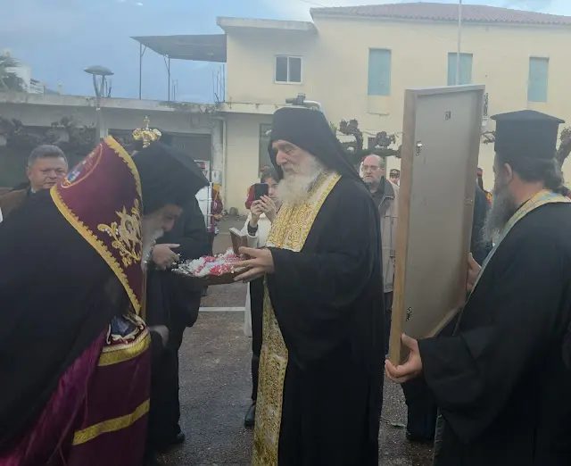 Ιερή Εικόνα της Παναγίας Προυσιωτίσσης και το Ιερό Λείψανο του Αγίου Ιωάννου του Βραχωρίτου