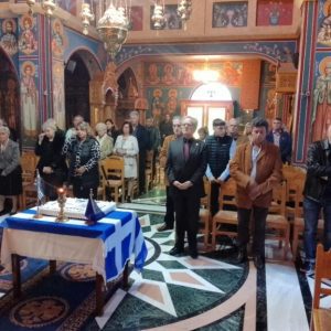 Μνημόσυνο των Ηλείων Ηρώων στην Μονή Αγίου Νικολάου Φραγκοπηδήματος