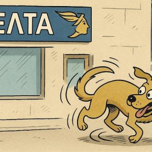 Ο σκύλος που κυνηγάει την ουρά του