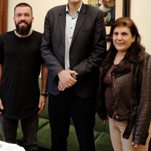 Κ. Κοντογιάννης, Δ. Καλαματιανός, Σ. Χίντζιου