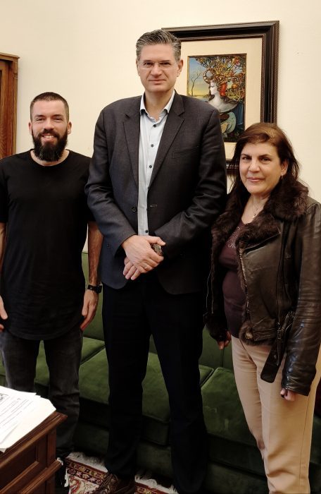 Κ. Κοντογιάννης, Δ. Καλαματιανός, Σ. Χίντζιου