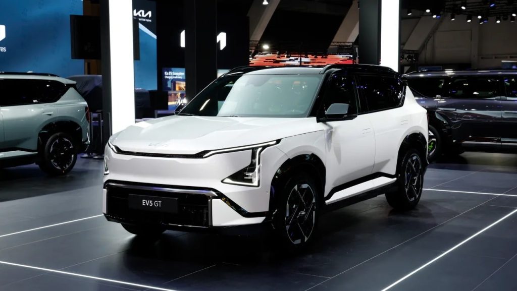 New Kia EV5 GT Brussels Motor Show 001 11zon