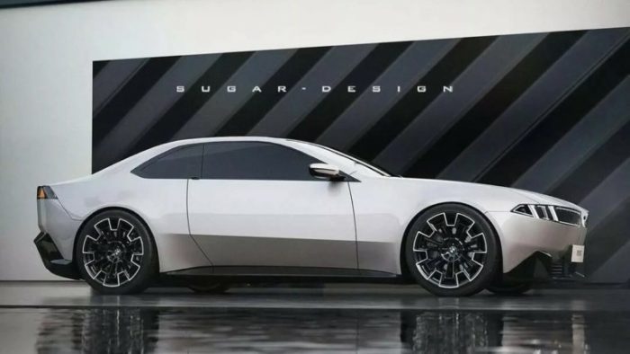 BMW i4 Coupe render Sugar Design
