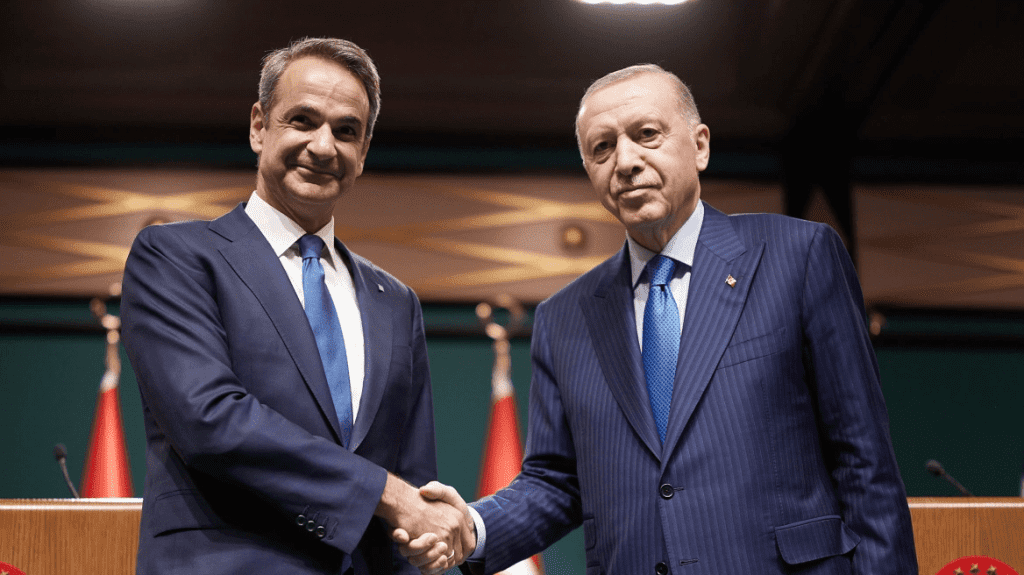 mitsotakis erdogan xeirapsia