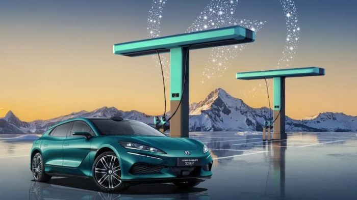 DENZA Z9GT flash charging 11zon