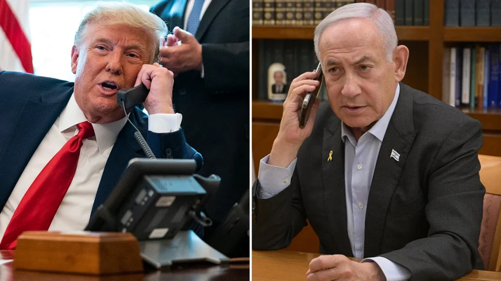 xrwma trump netanyahu call