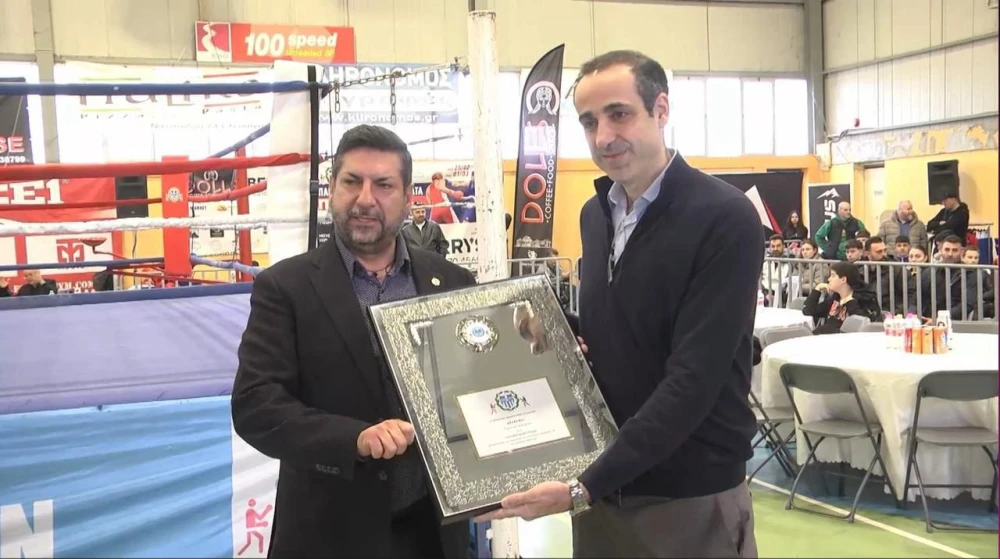 Βράβευση Γρηγόρη Δημητριάδη