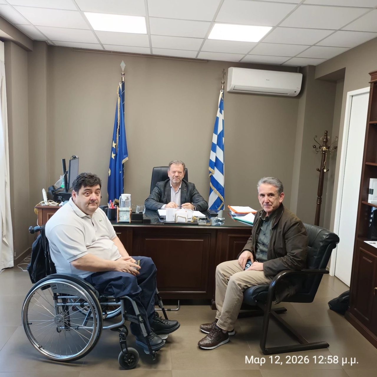 Συνάντηση με Διευθυντή Δευτεροβάθμιας Εκπαίδευσης Δυτικής Ελλάδας