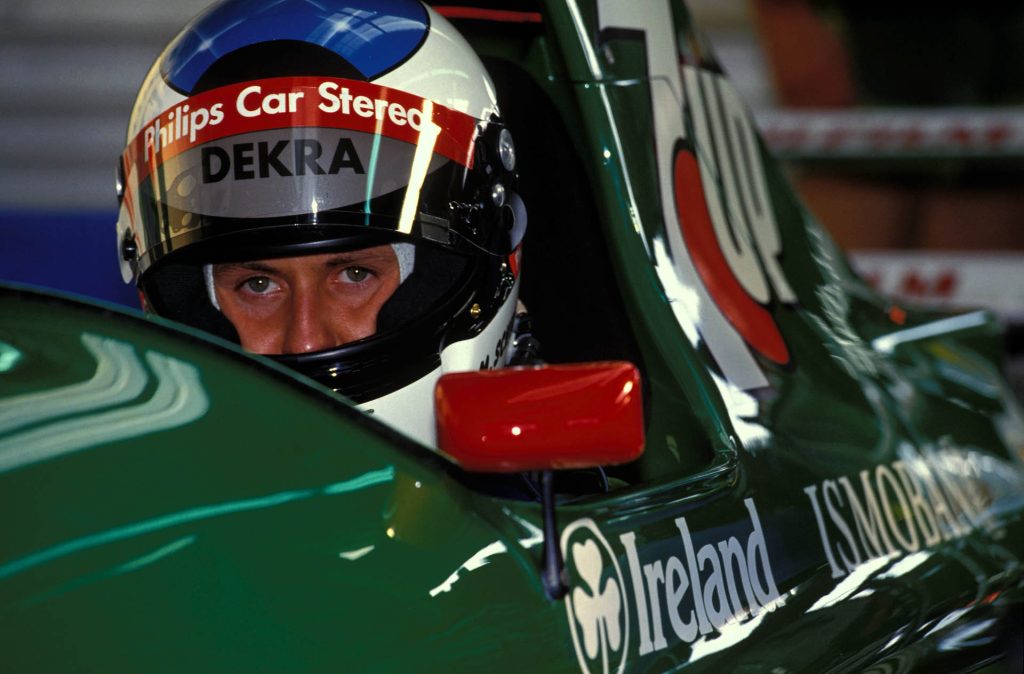F1 Michael Schumacher Jordan 1991 Belgian GP 1 1024x674
